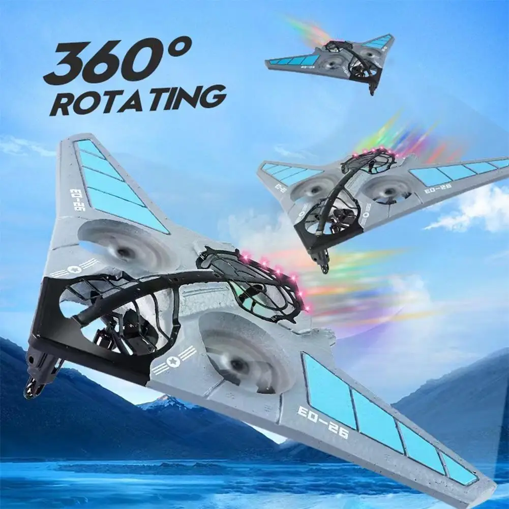 

B2 RC Remote Control Airplane Drone 2.4G Gravity Sensing Remote Control Plane Glider Airplane EPP Foam Boy Toys For Kids Gi T0X5