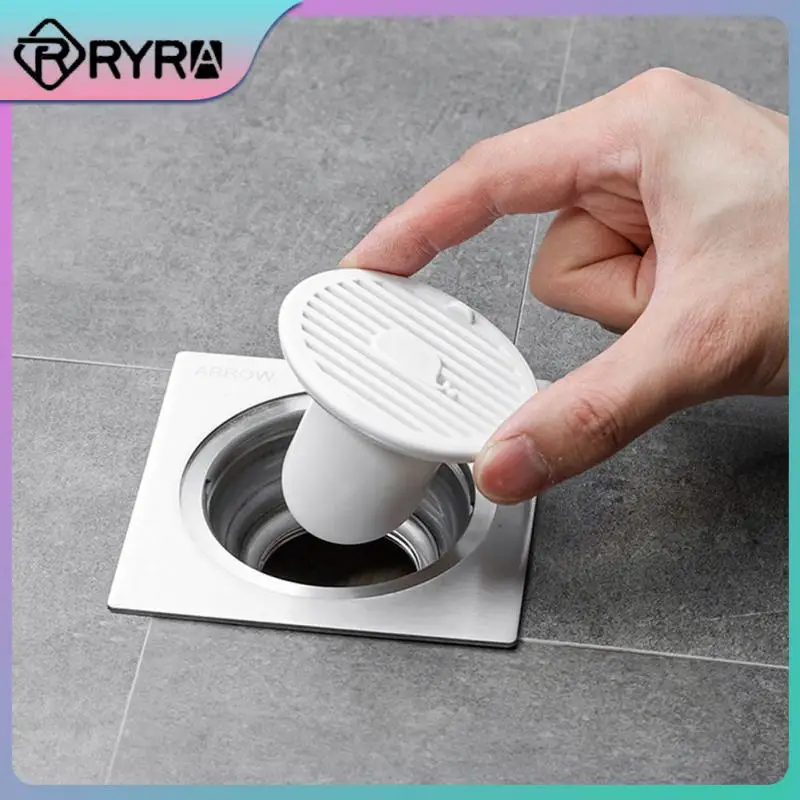 

Bathroom Anti-insect Floor Drain Cover Insectproof Silicone Stopper Deodorant Sewer Floor Drain Shower Drain Filter Hair Trap