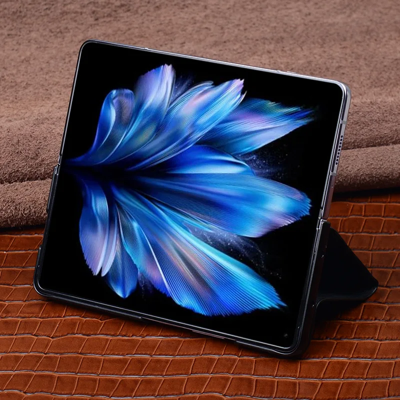 Wobiloo Новый кошелек из натуральной кожи для телефона в деловом стиле Vivo X Fold3 Pro