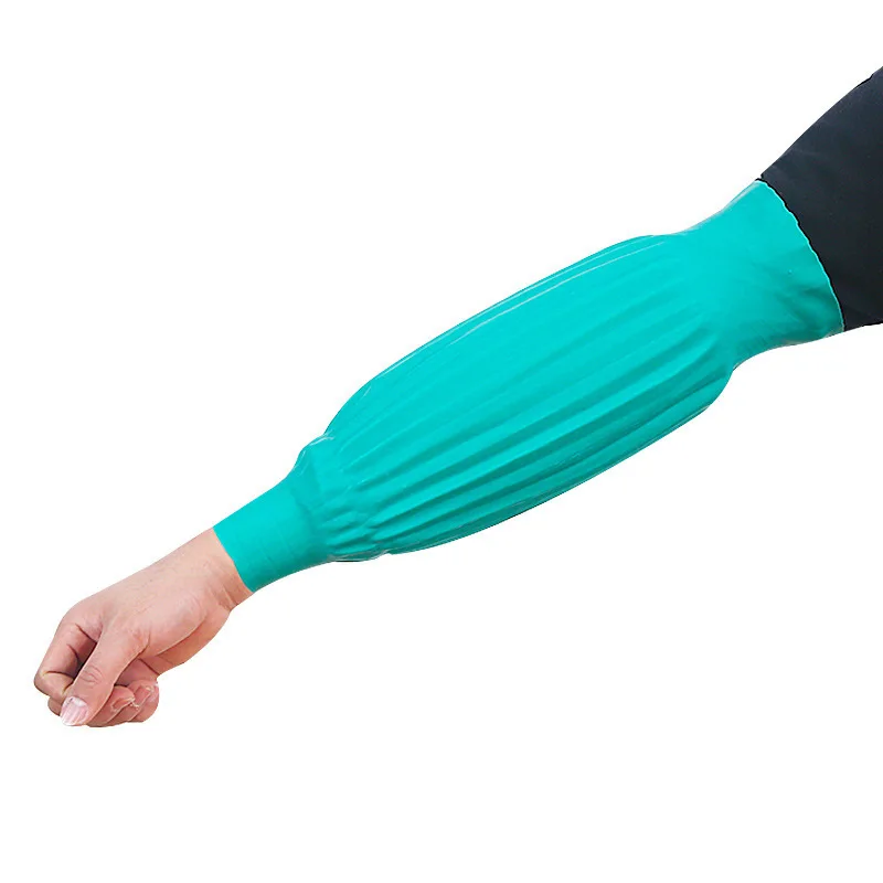 

Водонепроницаемые женские перчатки с длинным рукавом нарукавники против грязи для взрослых Кухонные бытовые инструменты для уборки аксес...