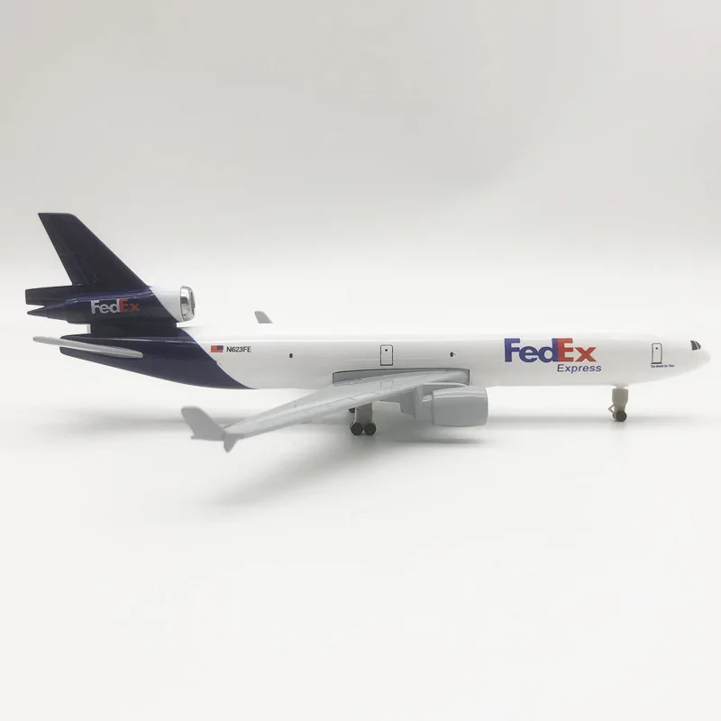 20 см сплав металла Air Fedex Express Airlines MD MD-11 литая под давлением модель самолета