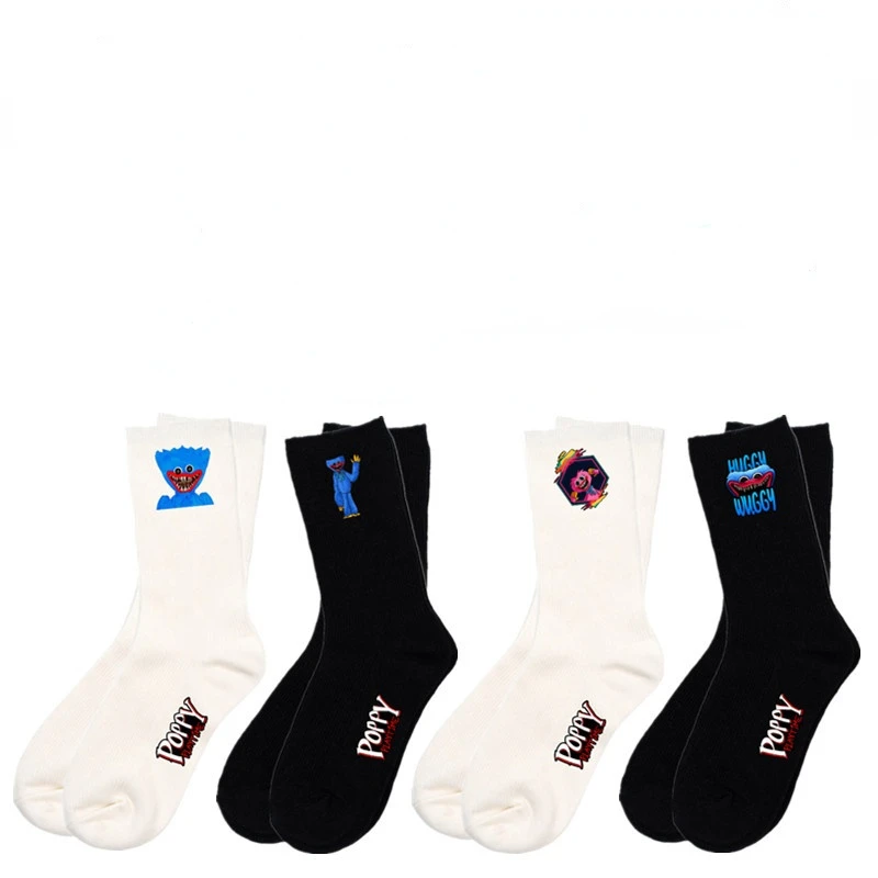 

Poppy Playtime Socks Man Crew Anime Sock Men Casual Mans Cotton Sox Standard Funny Spring Summer Classic Adult Calcetines Hombre