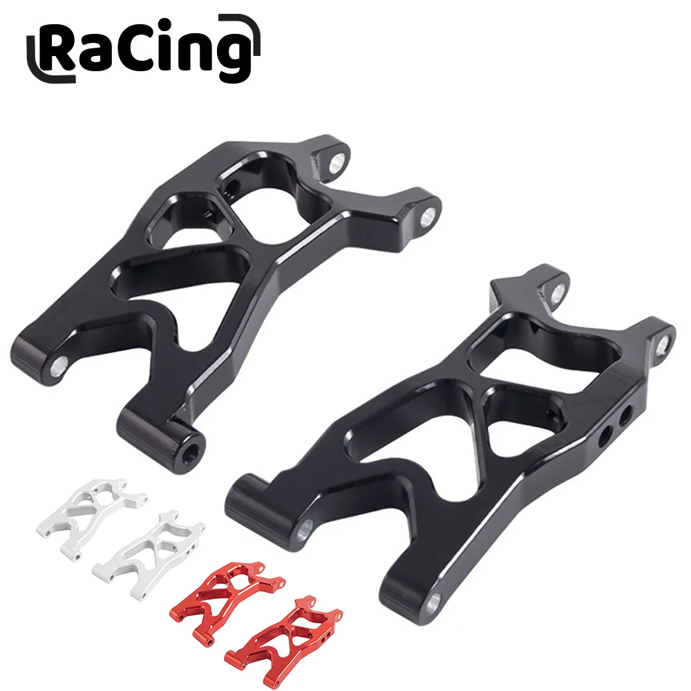 

2pcs For AXIAL 1/18 YETI JR AX90052-1001 BUGGY Climbing Car Metal Aluminum Alloy Front A Type Arm Swing Arm Upgrade Parts