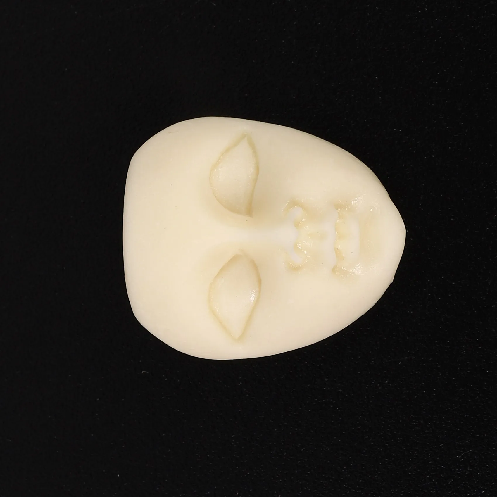 10 шт. маска из смолы с плоским основанием кабошоном