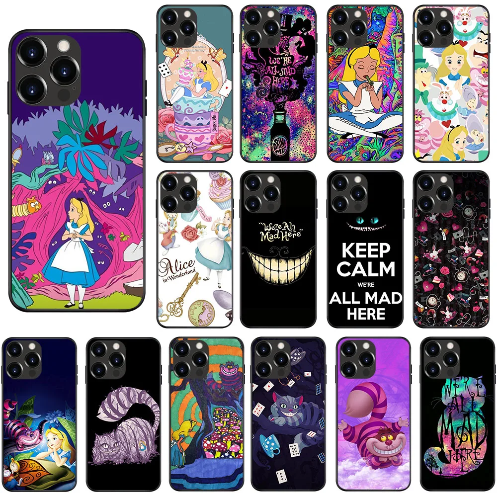 Флейта Алиса в стране чудес мягкая флейта для OPPO Reno A53S A16 A16S A54S Find X3 2F 2Z 4 5 6 6Z A55 A56 Lite