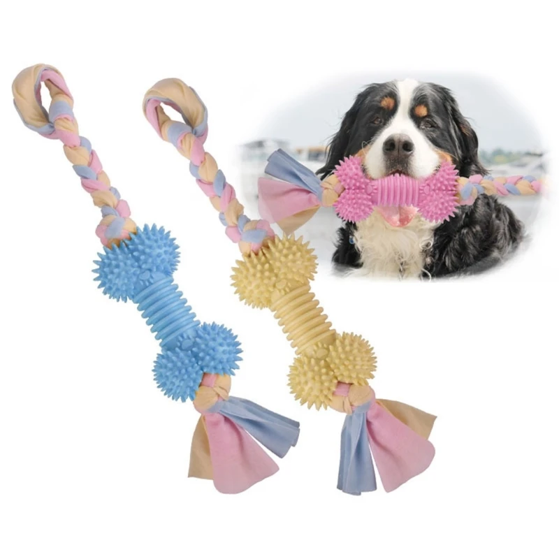 

Жевательная игрушка для собак, агрессивные жевательные машины, безопасный материал, хлопковая веревка, игрушка для собак, щенки, молар для мелких и средних пород собак