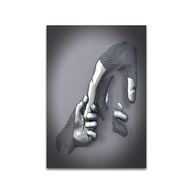 

Настенный абстрактный портрет MINISO, холст