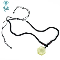 natural healing crystal necklace hexagram pendant necklace for women natural citrines boho necklace gift for her