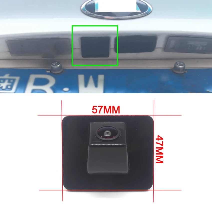 CCD HD Высококачественная камера заднего вида RCA рыбий глаз для Kia Cerato K3 2013 2014 2015 2016