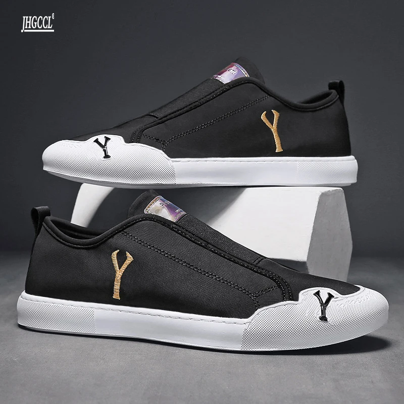 Туфли мужские тонкие Повседневная дышащая простая летняя обувь для скейтборда