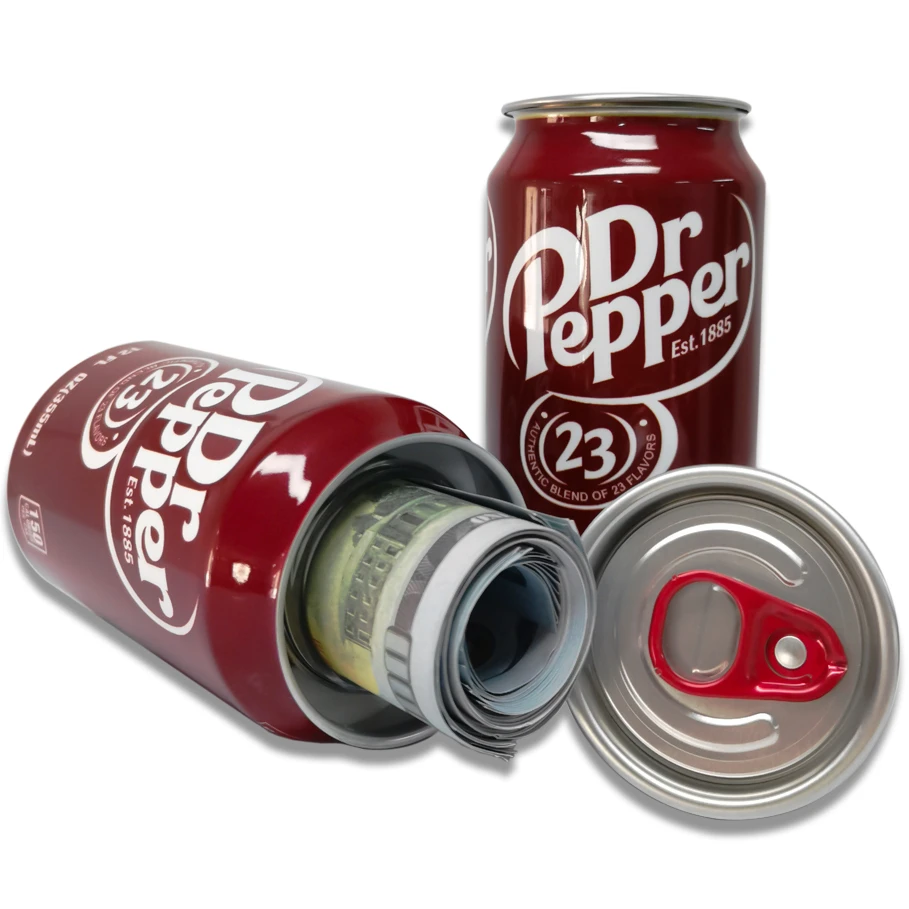 

Секретный контейнер под видом банки Dr Pepper