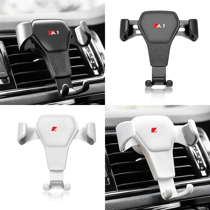 

Phone Holder In Car Air Vent Clip Mount Stand GPS Telefon Support For Audi A3 8P 8V A4 B6 B8 B5 A6 C6 C5 80 B7 A5 100 A7 A8 Q5