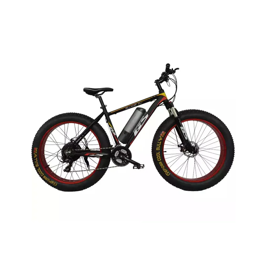 

Профессиональный поставщик, алюминиевые большие шины для велосипеда, электрический велосипед, толстые велосипеды, 26 дюймов, 48 В, 500 Вт, 10.5 Ач