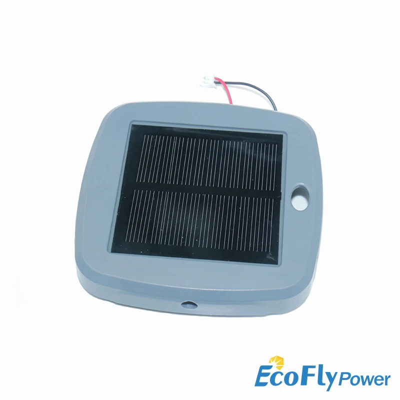 Solar Panel Glue Dripping Board 6V 100mA With 18650 Lithium Battery Slot Outdoor Module Terminal Wire