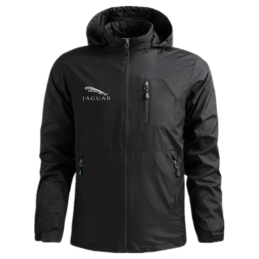 

Cycling Jaguar Car Mens Waterproof Jackets Hoodie Male Outdoor Outwears Windbreaker Windproof Jacket Fashion Clothing Coat