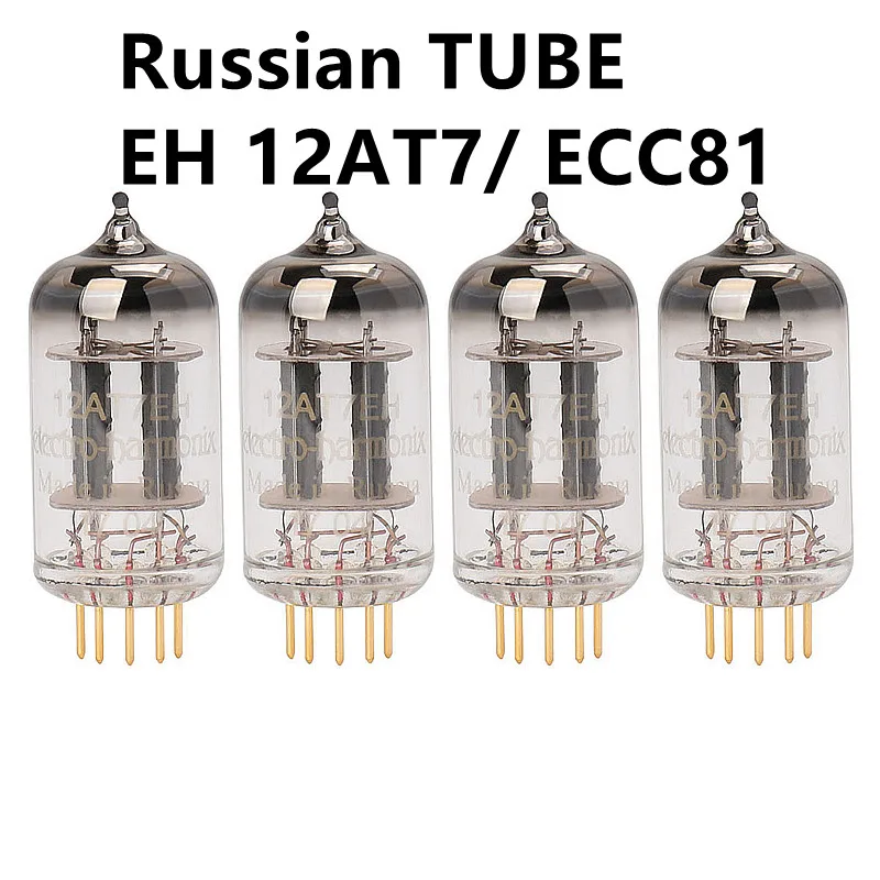 

Vacuum Tube EH 12AT7 ECC81 Golden Foot for Electronic Tube Amplifier HIFI Audio Power Amplifier Original Exact Match Genuine