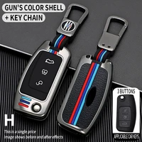 zinc alloy car key case cover key bag for ford fiesta focus ecosport mondeo car bag buckle accessories car styling