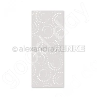 arrival 2022 new hot sale stencil dots swirl long stencil scrapbook used for diary decoration template diy card handmade