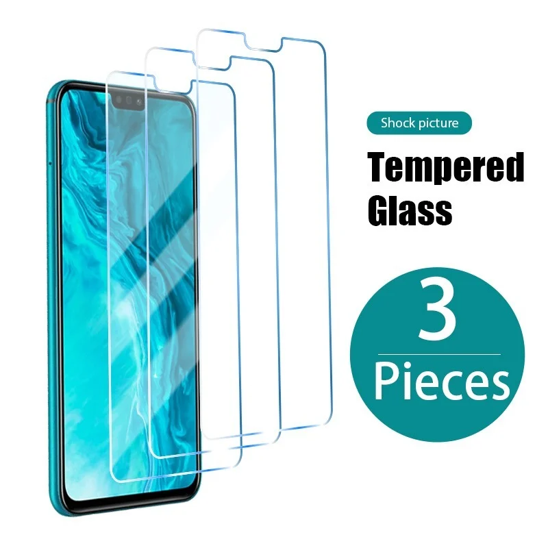 

3PCS Screen Protector for Honor 30 20 10 9 8 Lite Protective Glass for Honor 20 8 8A Pro 30i 20i 10i 9X 8X 9C 8C Glass Protector