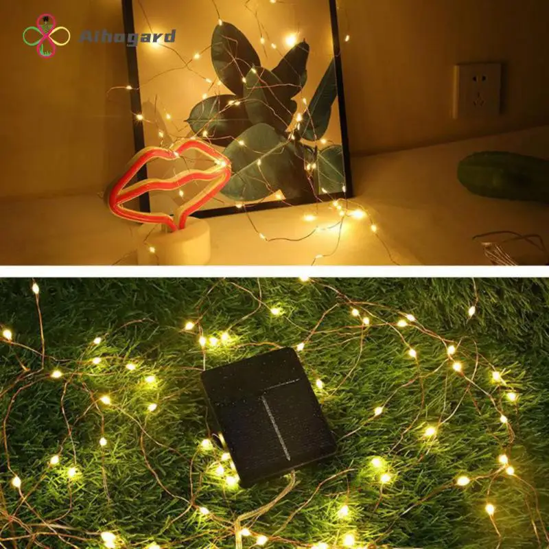 

LED Solar String Lights Christmas Decorations Solar Fairy Decorative Lights Xmas Tree Ambient Light Home New Year Decor Supplies
