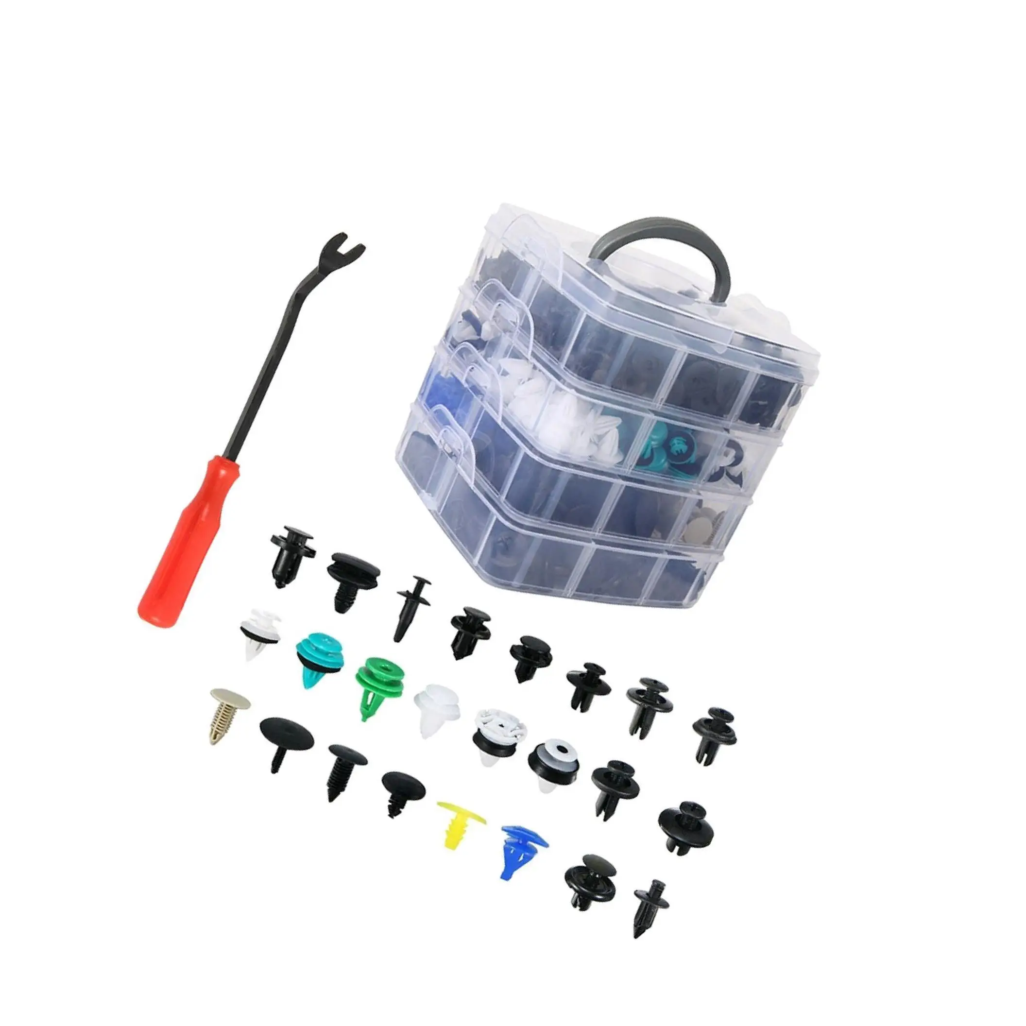 

620PCS Universal Boxed Car Plastic Retainer Clips Vehicles Repair Parts