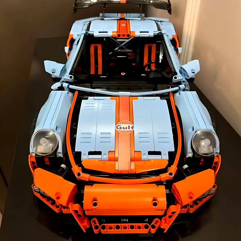 MOC 3333D технический супер спортивный автомобиль модель гиперкара совместимая 42056