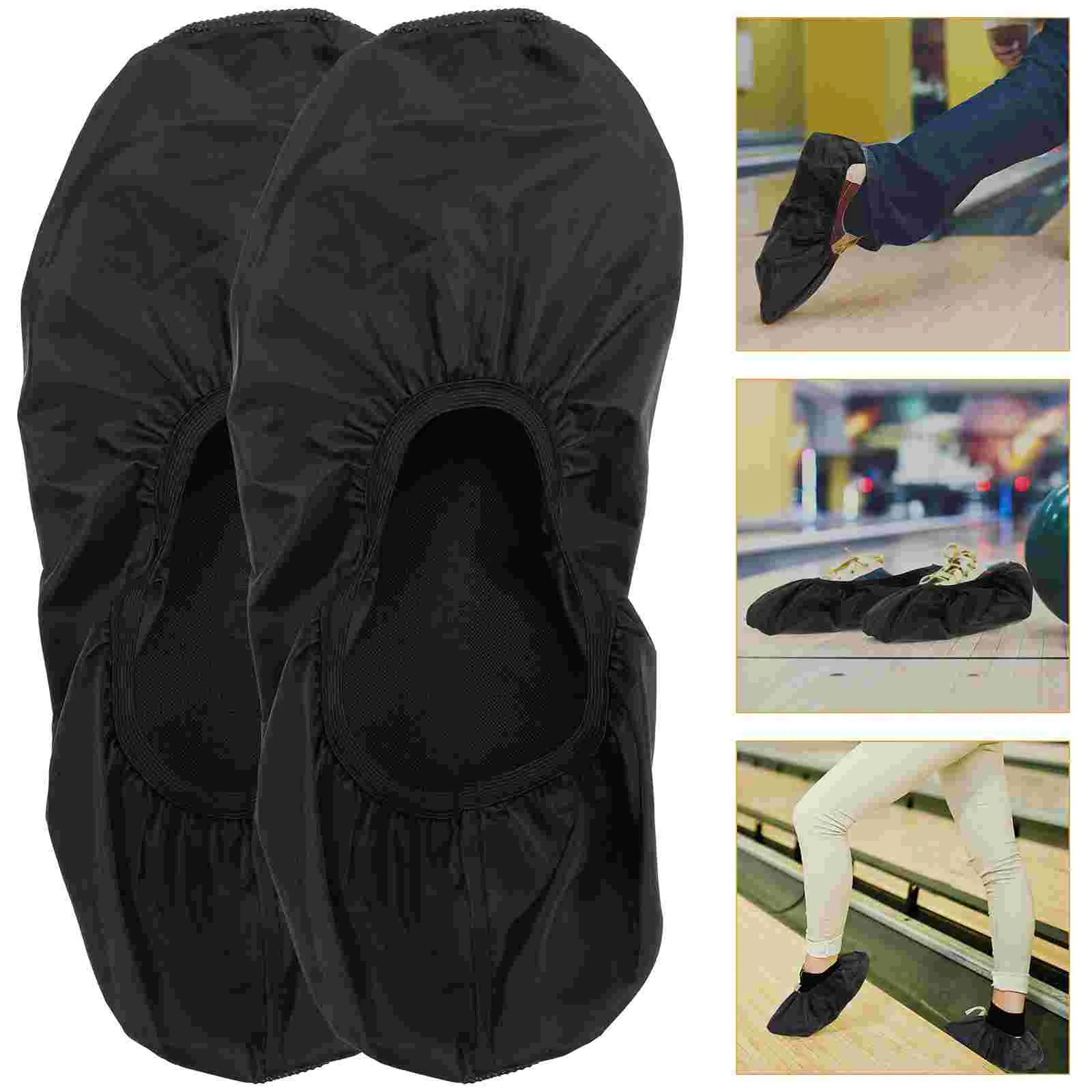 

2 Pcs Bowling Shoe Covers Mens Athletic Shoes Shoe Cover Protector Sports Outdoor Shoe Cover ‎Polyester Shoe Shield Man