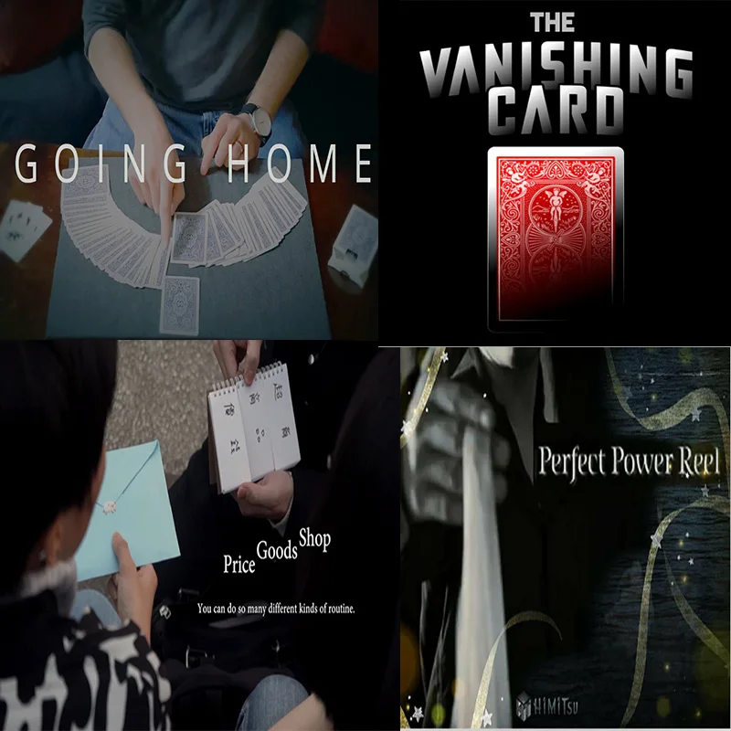 

P...P...Prediction Note |Perfect Power Reel by Himitsu Magic | Going Home by Carl Irwin |The Vanishing Card by Nicholas Lawrence