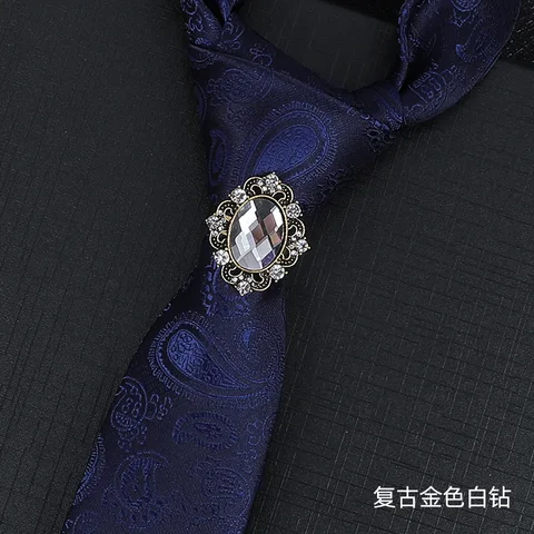 Винтажный рыцарский деловой галстук для рубашки, пряжка для воротника, зажим для воротника, обруч для галстука с орлом, кольцо с кристаллами, стразы, ювелирные изделия, мужские аксессуары