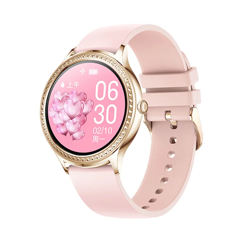 

For Smart Watch AK35 Woman Girl Feminino Period Reminder Thermometer Sport Heart Rate Health Monitoring Smartwatch Wristwatch