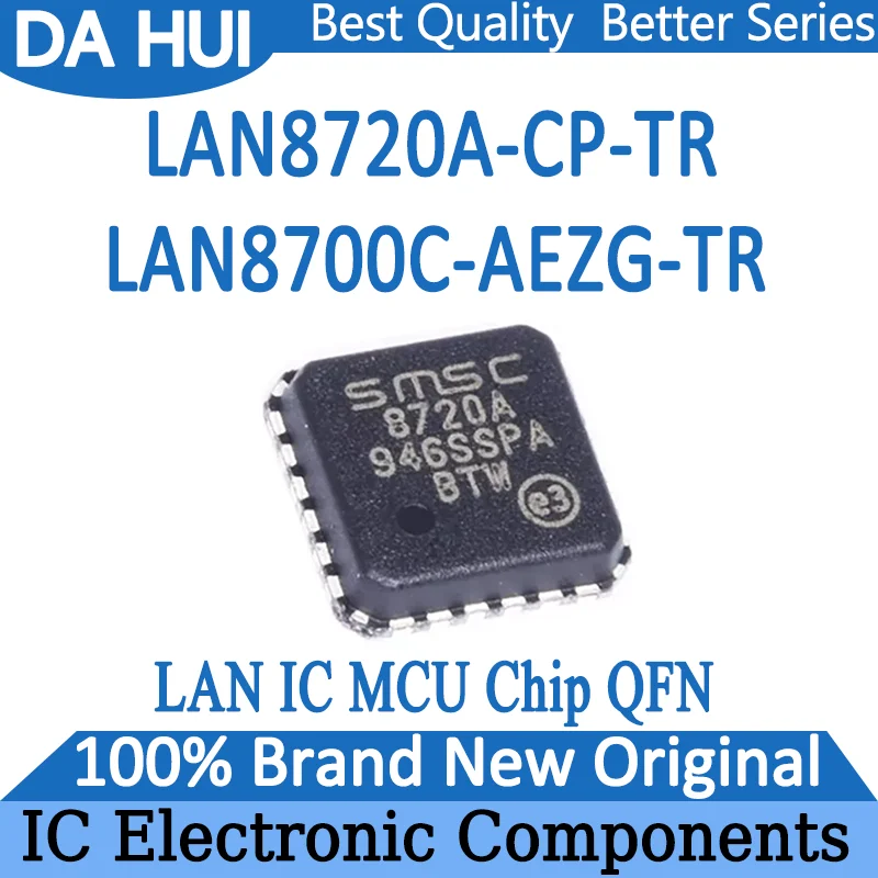 

100% New LAN8720A-CP-TR LAN8700C-AEZG-TR LAN8720A-CP LAN8700C-AEZG LAN8720A LAN8700C LAN8720 LAN8700 LAN IC QFN in Stock