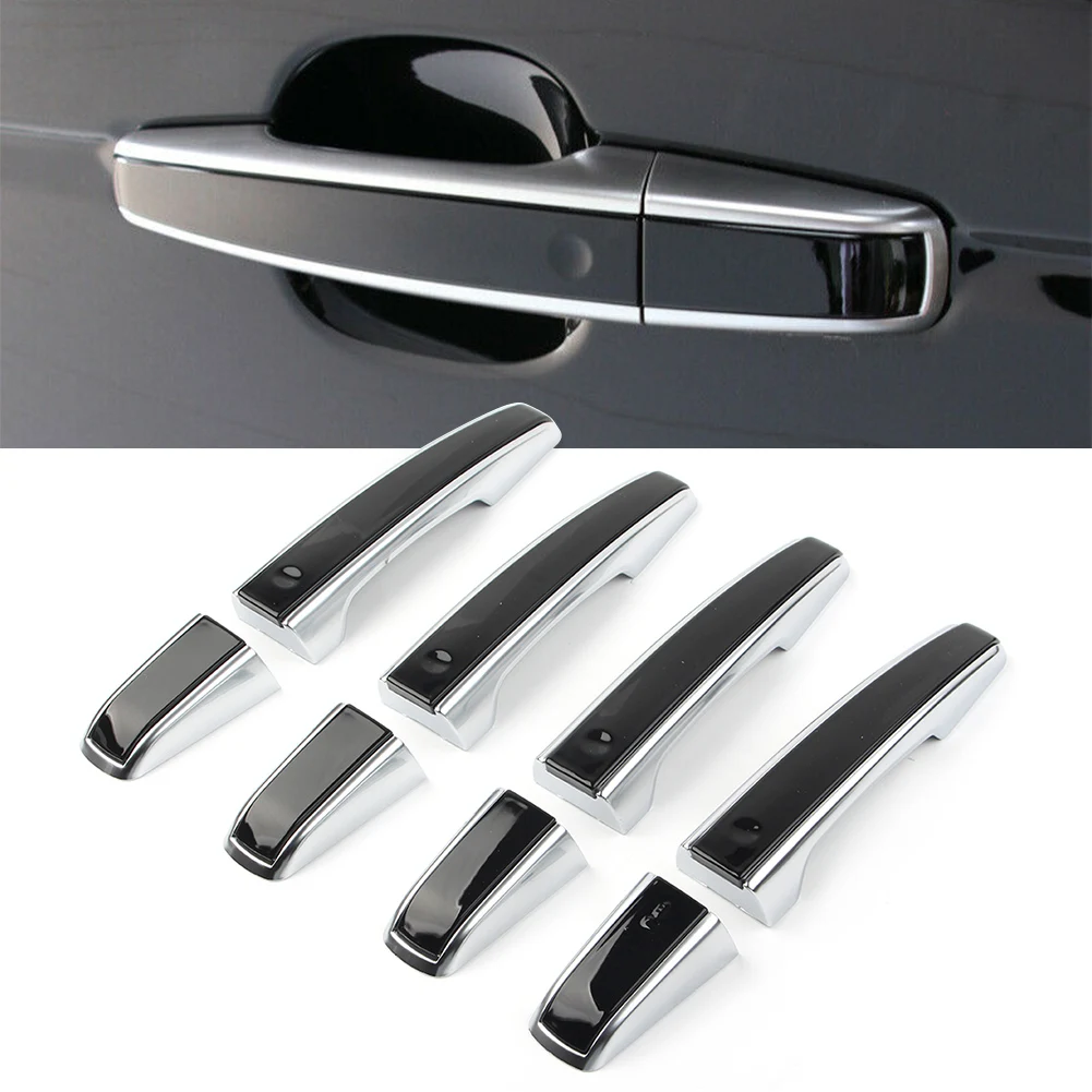 

8 шт./компл., накладка на дверную ручку автомобиля, запасные части для Land Rover Range Rover Vogue Evoque Sport Discovery 5 L405, только LHD