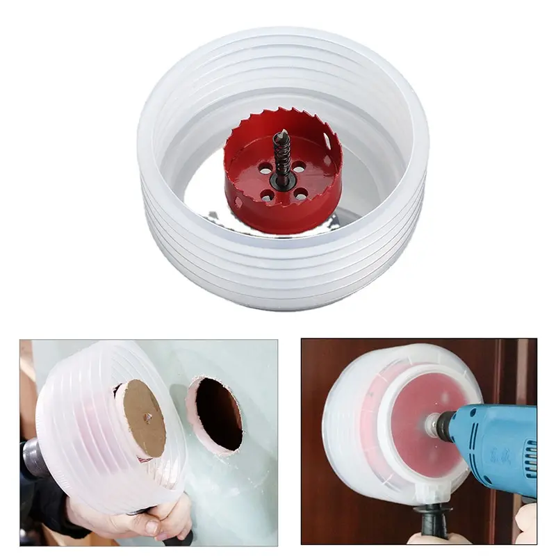 

Drill Dust Collector Cover Hole Opener Electric Drill Ash Bowl Dustproof Device