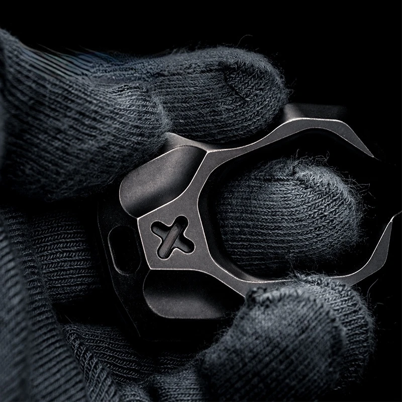 Qidian тюнинг вилка одним пальцем Тигр EDC многофункциональная уличная