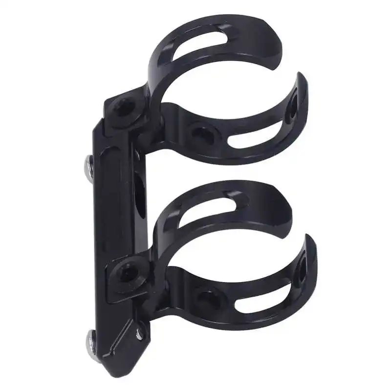 

Seatpost Kettle Holder Mount Black Aluminum Alloy Bike Water Bottle Bracket Adapter Prevent Corrosion for Folding Bikes