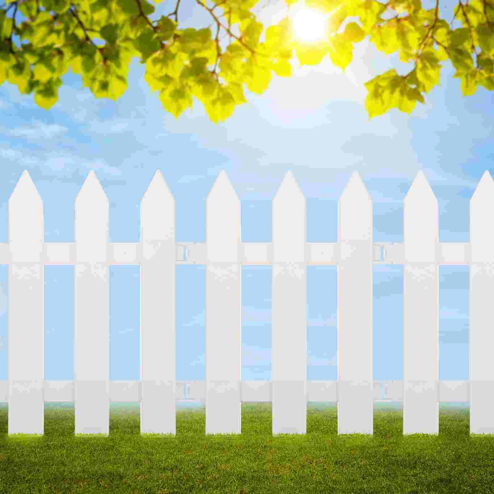 2 Sets The Fence Border Corner Lawn Protective Guard Garden Plastic Edgings Outdoor