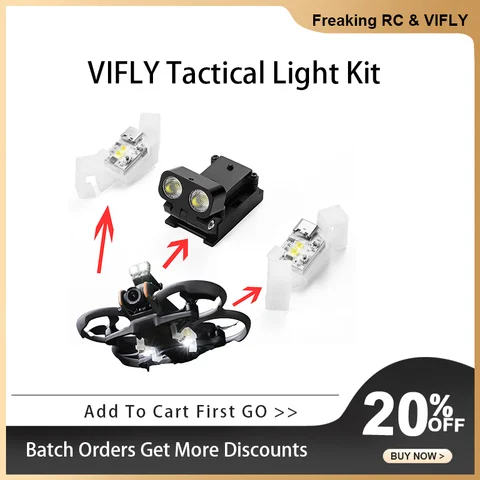 Комплект тактических фонарей VIFLY для DJI Avata 2