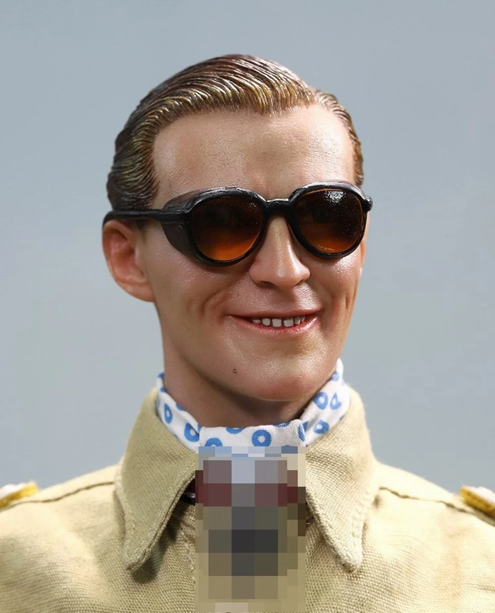 

1/6 DID D80154 WWII Star of Africa Pilot Hero Hans Joachim Marseille E60060 Lifelike Head Sculpture Normal Smile Version Figures