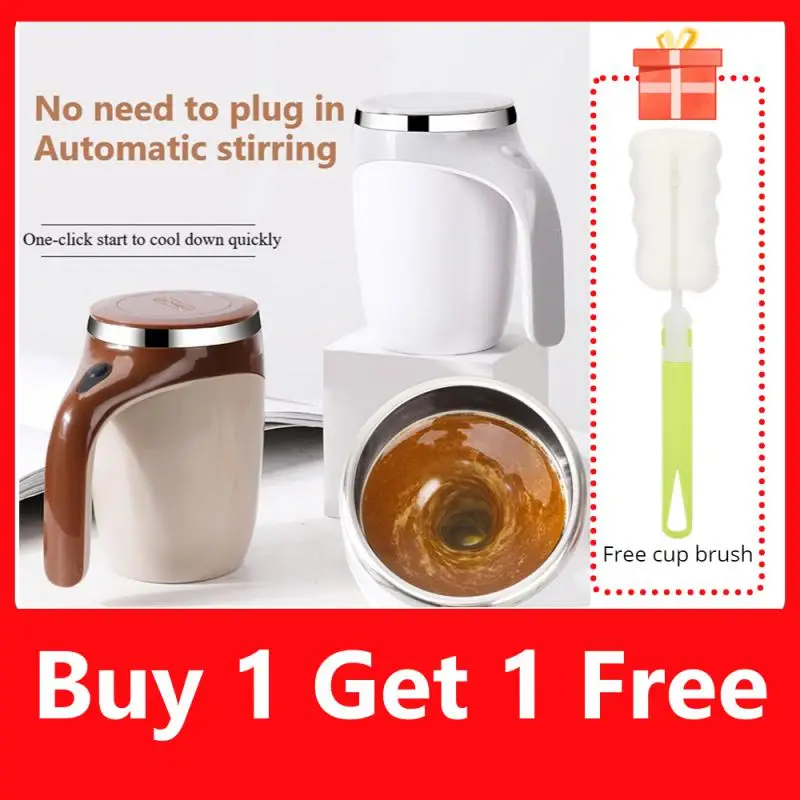 

Rechargeable Model Automatic Stirring Cup High Value Electric Stirring Cup Lazy Milkshake Rotating Magnetic Water Cup Coffee Cup