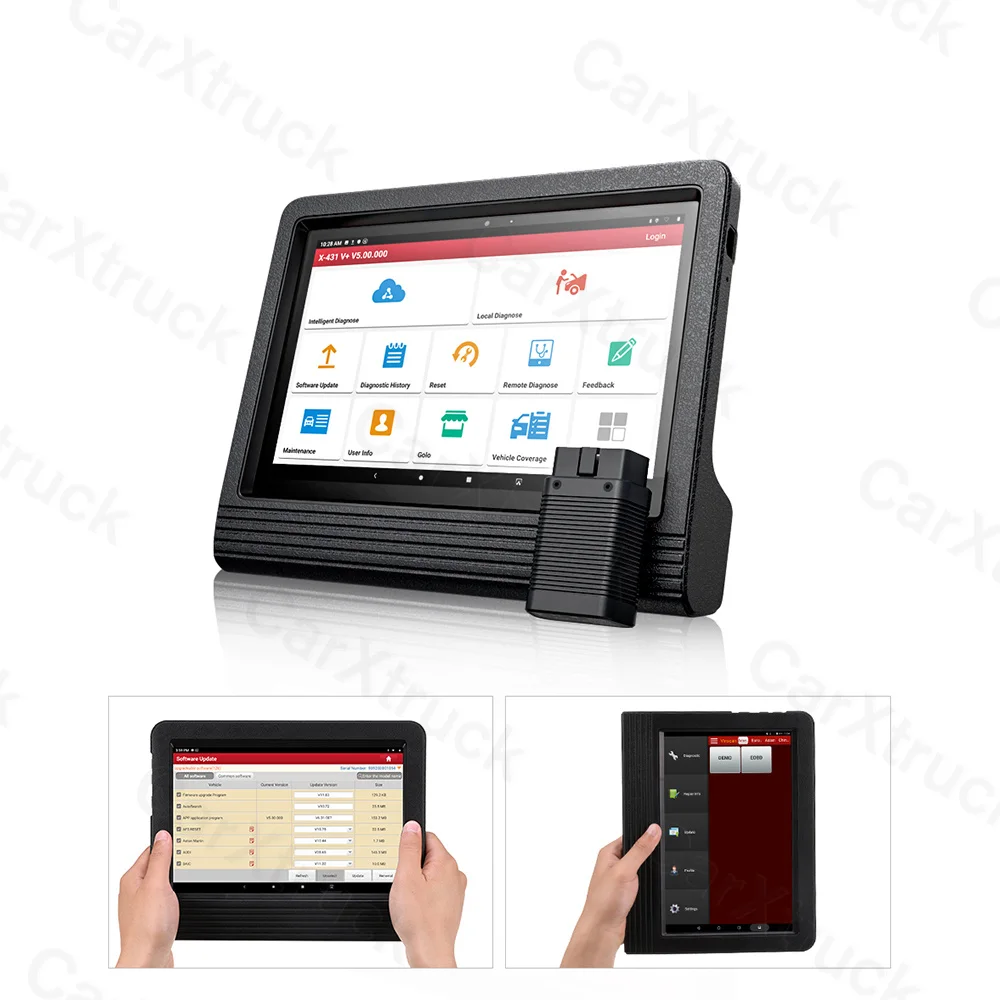 Диагностические инструменты LAUNCH X431 V + Plus PRO 10 Автомобильный сканер OBD2
