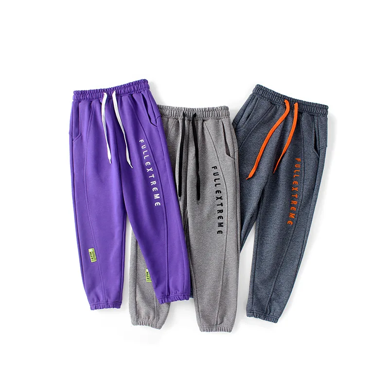 

Спортивные штаны для мальчиков, свободные спортивные брюки, штаны для бега для детей, повседневные школьные спортивные брюки, одежда для ма...