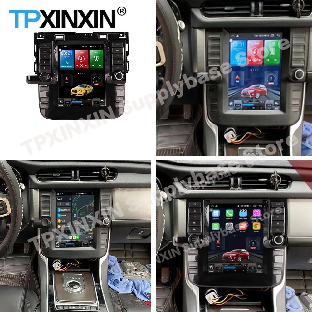 

8+256GB Android 12 Radio Coche With Bluetooth For Jaguar XF 2016 2017 2018 2019 GPS Player Automotive Multimedia Stereo Receiver