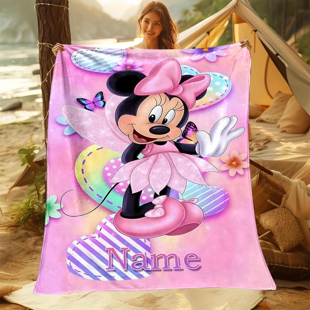 Персонализированное одеяло с индивидуальным именем фланелевое изображением