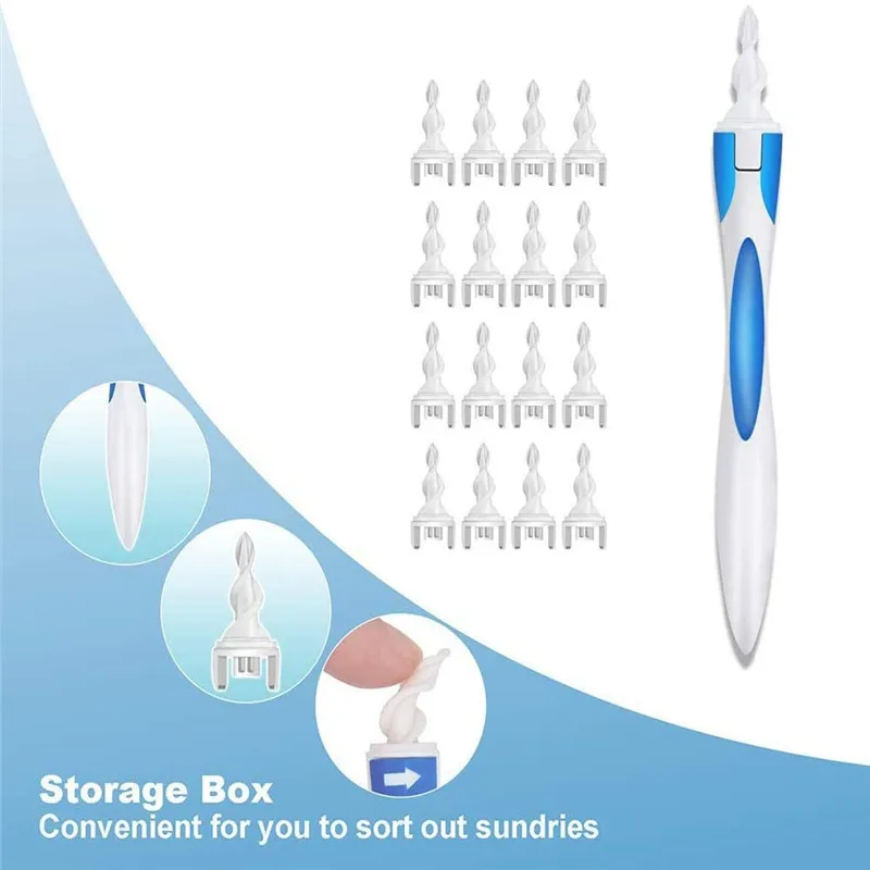 Устройство для удаления ушного воска OLOEY инструмент мягкого спирального