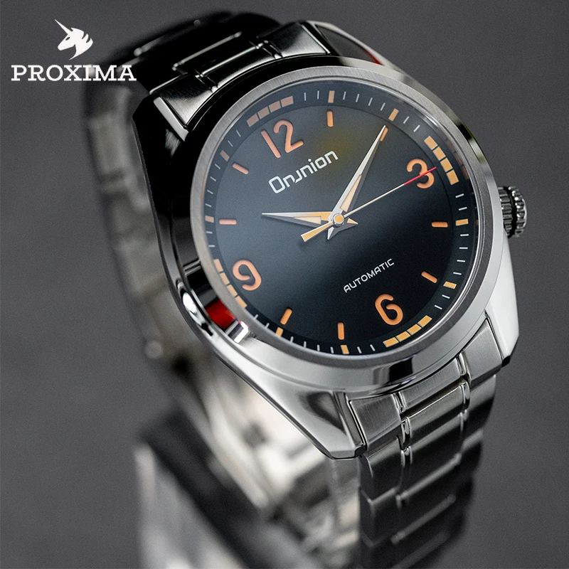 

Часы мужские автоматические, водонепроницаемые, с сапфировым стеклом, 20 бар