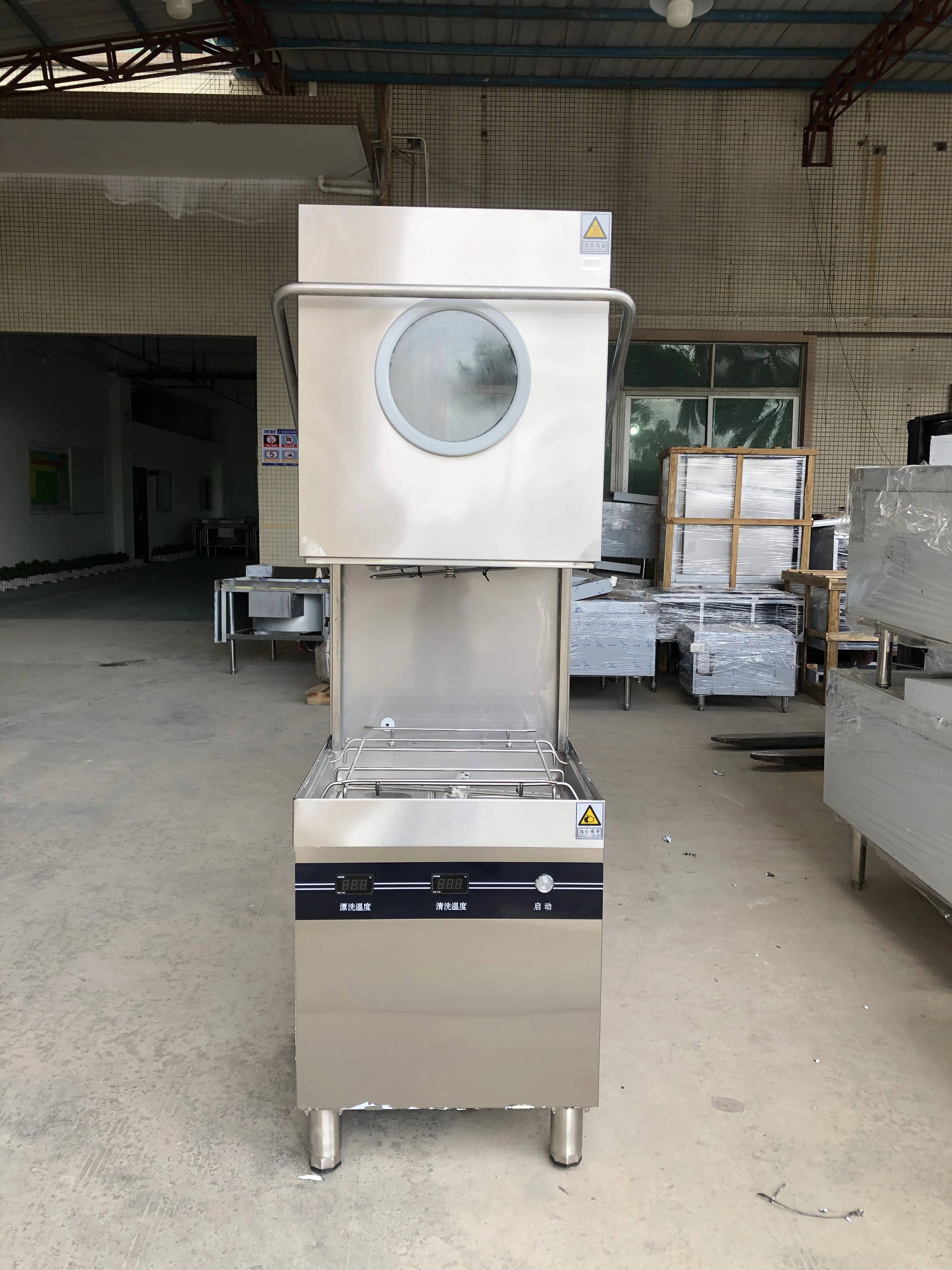 Профессиональная большая посудомоечная машина для отеля электрическая