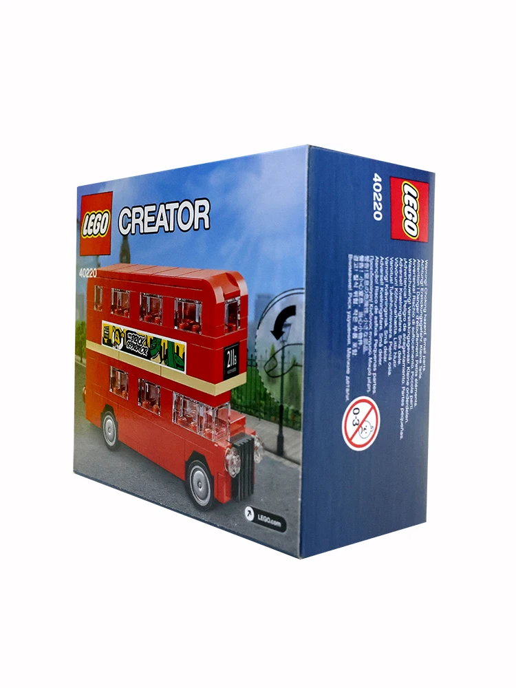 Конструкция Лондонской автобусной станции LEGO 40220 Городской автомобиль