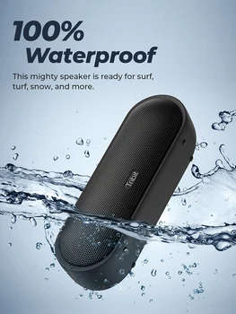 Tribit Portable Wireless Bluetooth Speaker MaxSound Plus IPX7 Waterproof Bluetooth Speaker 24-Hour Playtime For Party, Camping 3