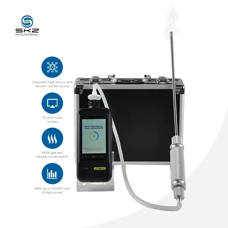 Монитор качества воздуха 0-100ppm SKZ1050E-C6H6 детектор бензона анализатор газа тестовый