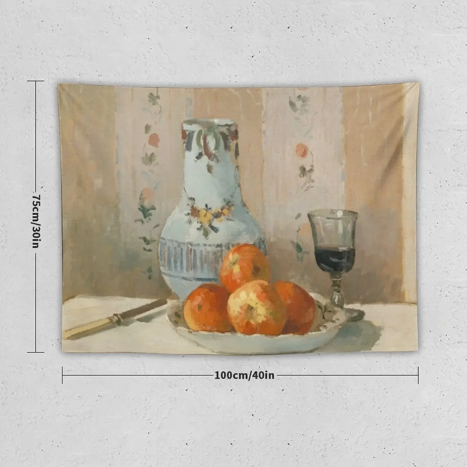 Гобелен Pissarro's Still Life с яблоками и кувшином милый декор для комнаты гобелен